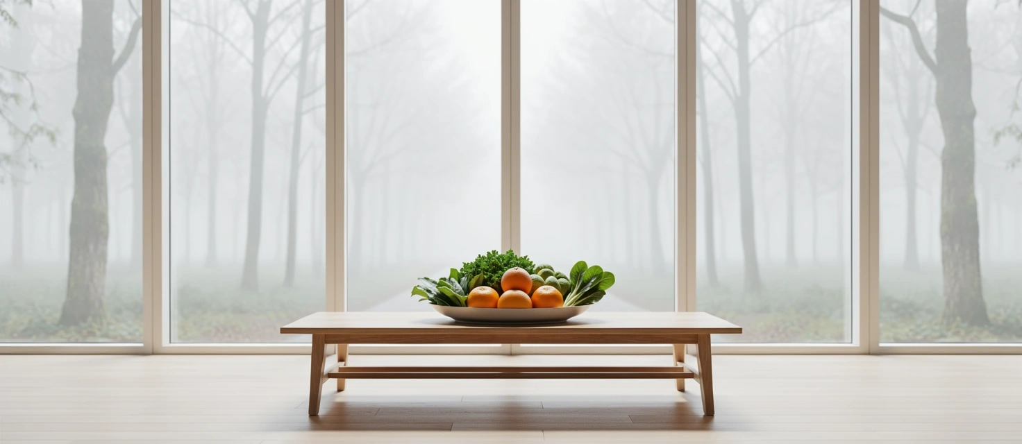 Serene wellness environment